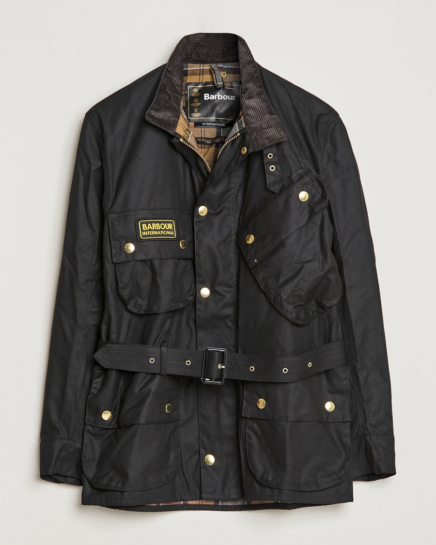 Barbour International International Original Jacket Black – Svart