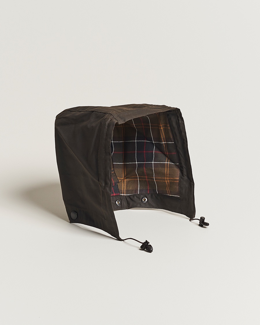 Barbour Lifestyle Classic Sylkoil Hood Olive – Grön