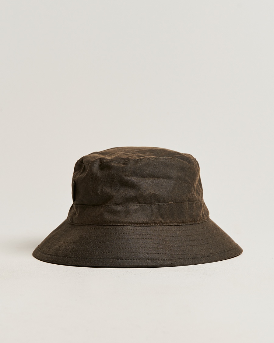 Barbour Lifestyle Wax Sports Hat Olive – Grön