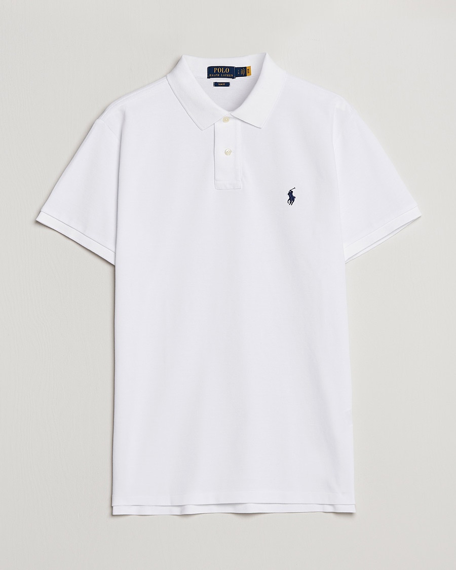 Polo Ralph Lauren Slim Fit Polo White – Vit
