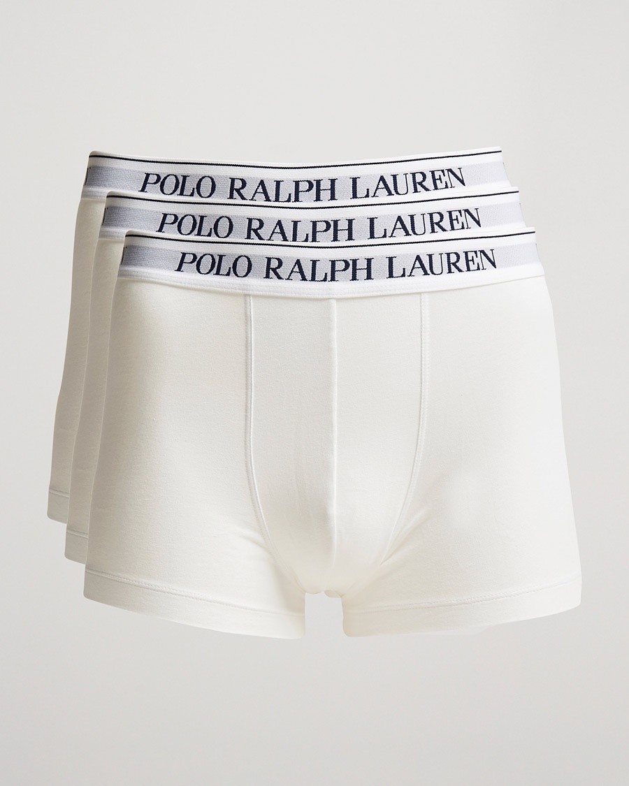 Polo Ralph Lauren 3-Pack Trunk White – Vit