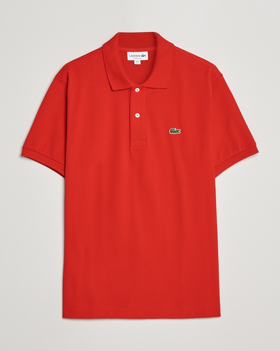 Lacoste Original Polo Piké Red – Röd