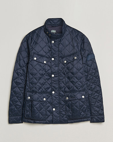 Herr | Quiltade jackor | Barbour International | Ariel Quilted Jacket Navy