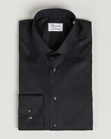 Herr | Businesskjortor | Stenströms | Fitted Body Shirt Black