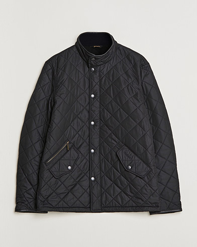 Herr | Barbour Lifestyle | Barbour Lifestyle | Powell Quilted Jacket Black