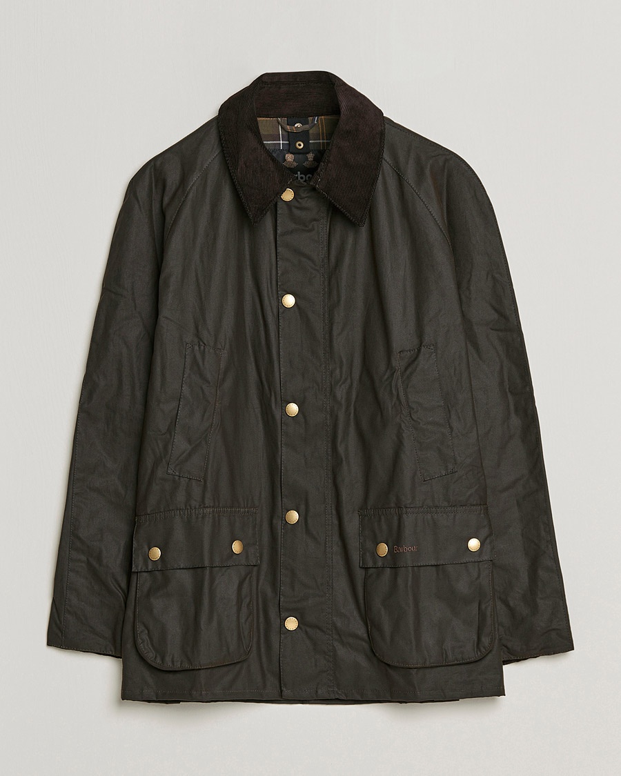 Barbour Lifestyle Ashby Wax Jacket Olive – Grön
