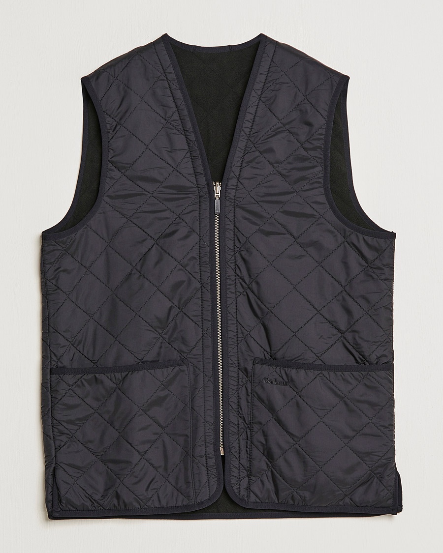 Herr | Klassiska jackor | Barbour Lifestyle | Quilt Waistcoat/Zip-In Liner Black
