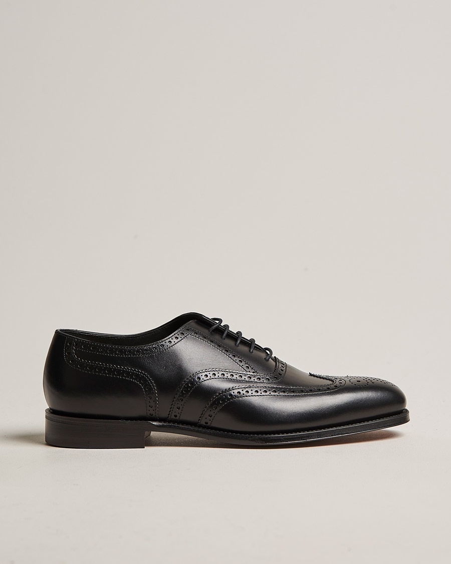 Loake 1880 Buckingham Brogue Black Calf – Svart