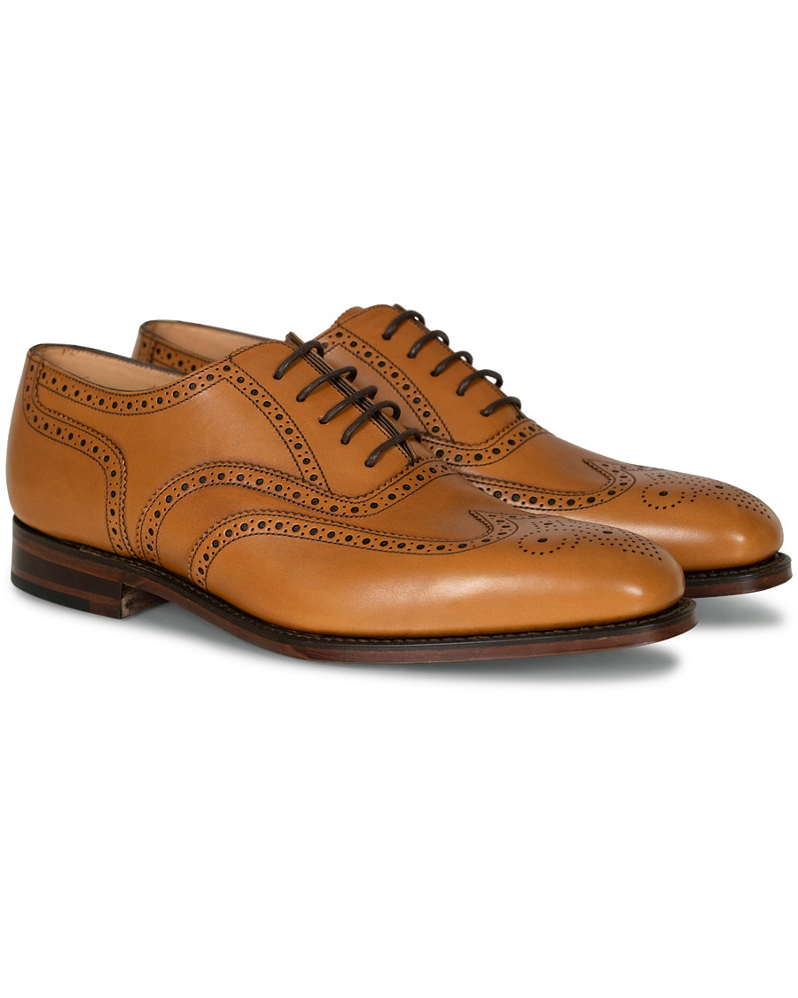 Herr | | Loake 1880 | Buckingham Brogue Tan Burnished Calf