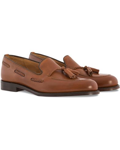 Loake 1880 Temple Loafer Brown Burnished Calf