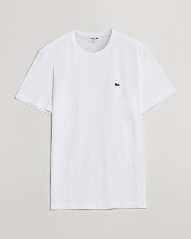 Herr | Vita t-shirts | Lacoste | Crew Neck Tee White