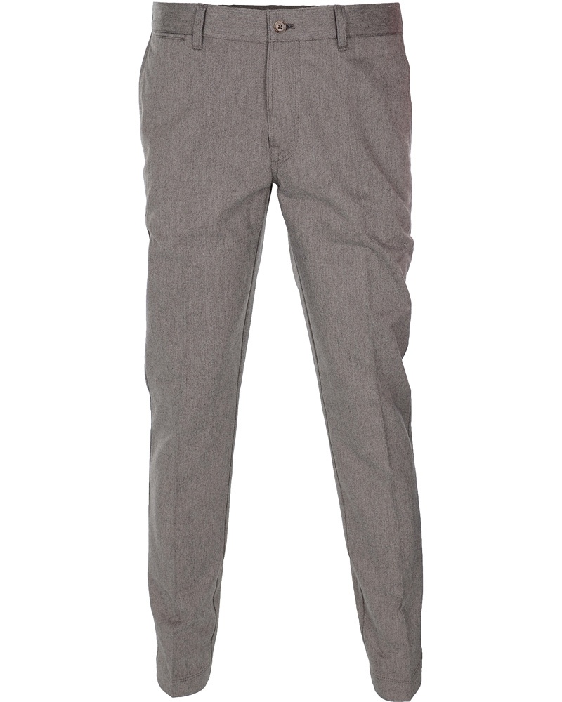 Herr | | J.Lindeberg | Flanel Twill Trouser Grey/Brown