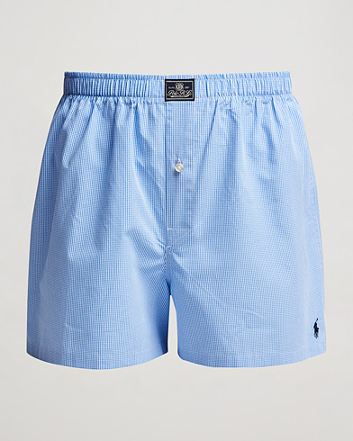 Herr | Underkläder | Polo Ralph Lauren | Woven Boxer Blue Gingham Blue