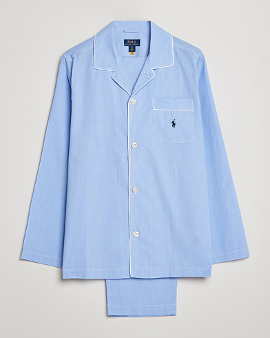 Loungewear |  Pyjama Set Mini Gingham Blue
