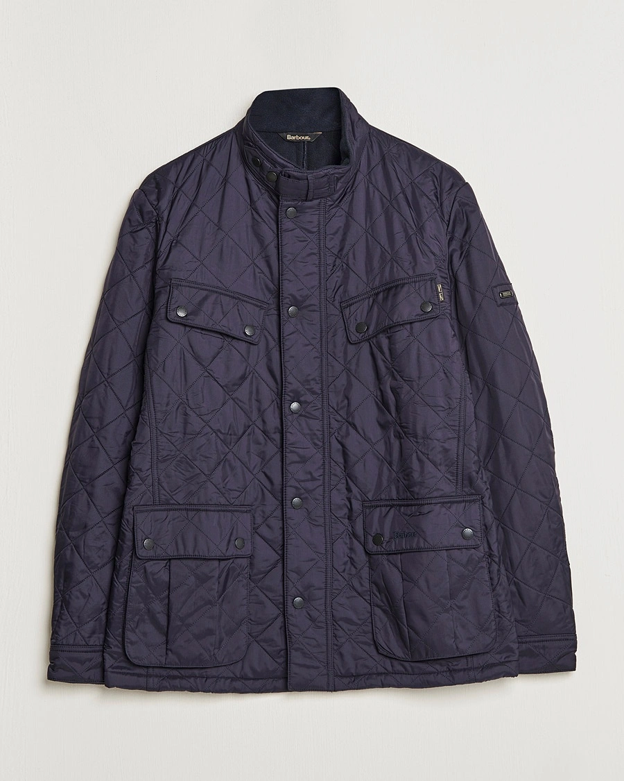 Herr | Klassiska jackor | Barbour International | Ariel Polarquilt International Jacket Navy