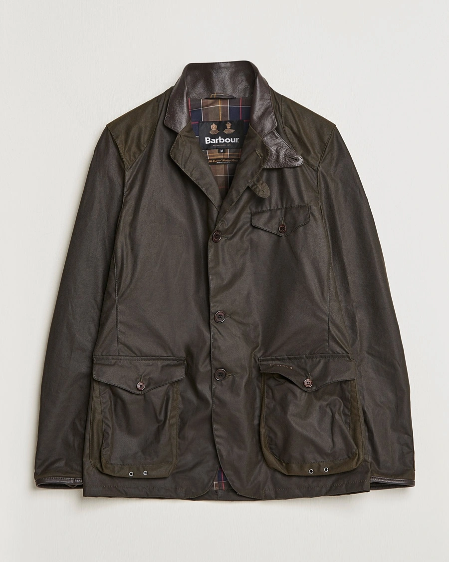 Herr | | Barbour Lifestyle | Beacon Sports Jacket Olive