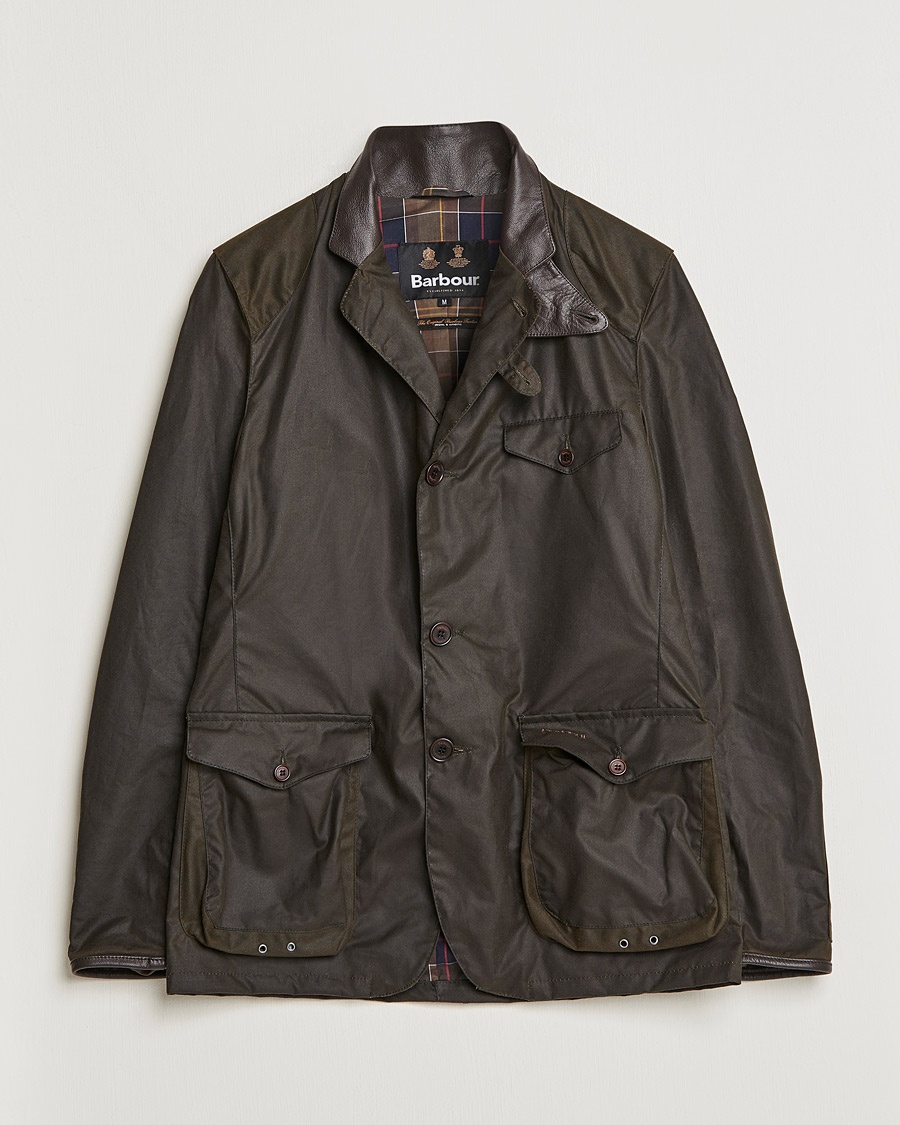 Barbour Heritage Barbour Lifestyle Beacon Sports Jacket Olive – Grön