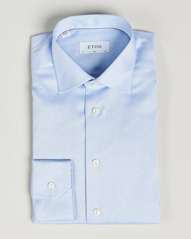 Herr | Festive | Eton | Slim Fit Shirt Blue