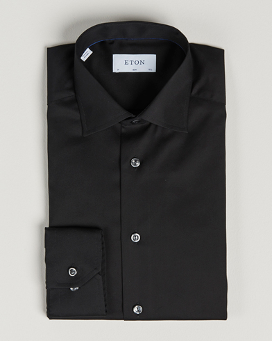 Herr | Eton | Eton | Slim Fit Shirt Black