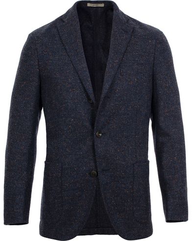 Herr |  | Boglioli | Dover Patch Pocket Wool Blazer Blue