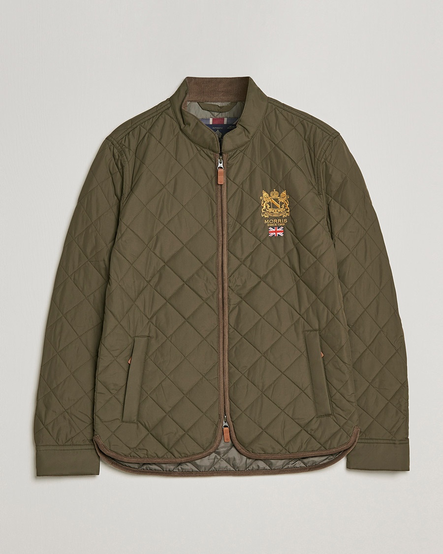 Morris Trenton Jacket Olive – Grön