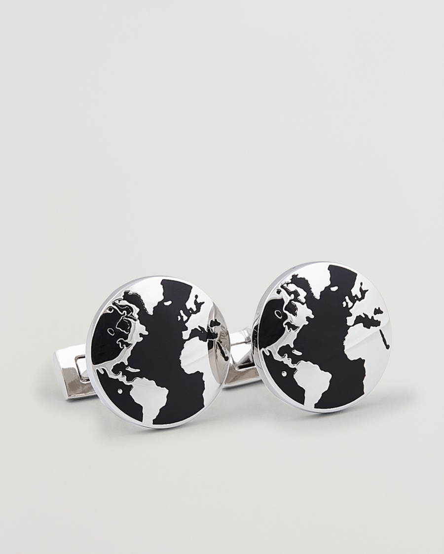 Herr | Fira stilfullt på nyår | Skultuna | Cuff Links World Traveler Black