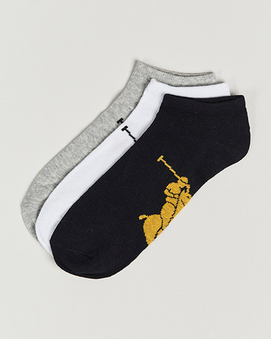 Herr |  | Polo Ralph Lauren | 3-Pack Sneaker Socks Grey/Black/White