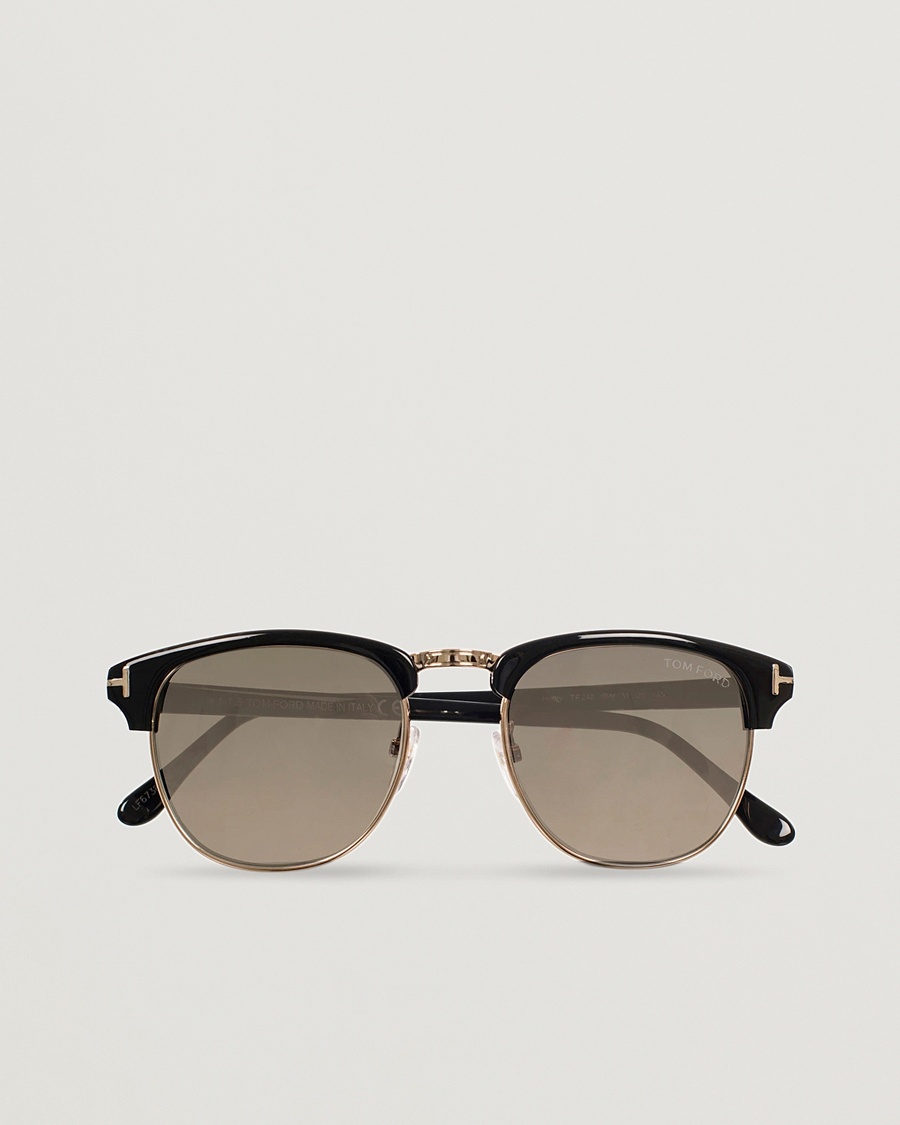 Tom Ford Henry FT0248 Sunglasses Black/Grey – Svart
