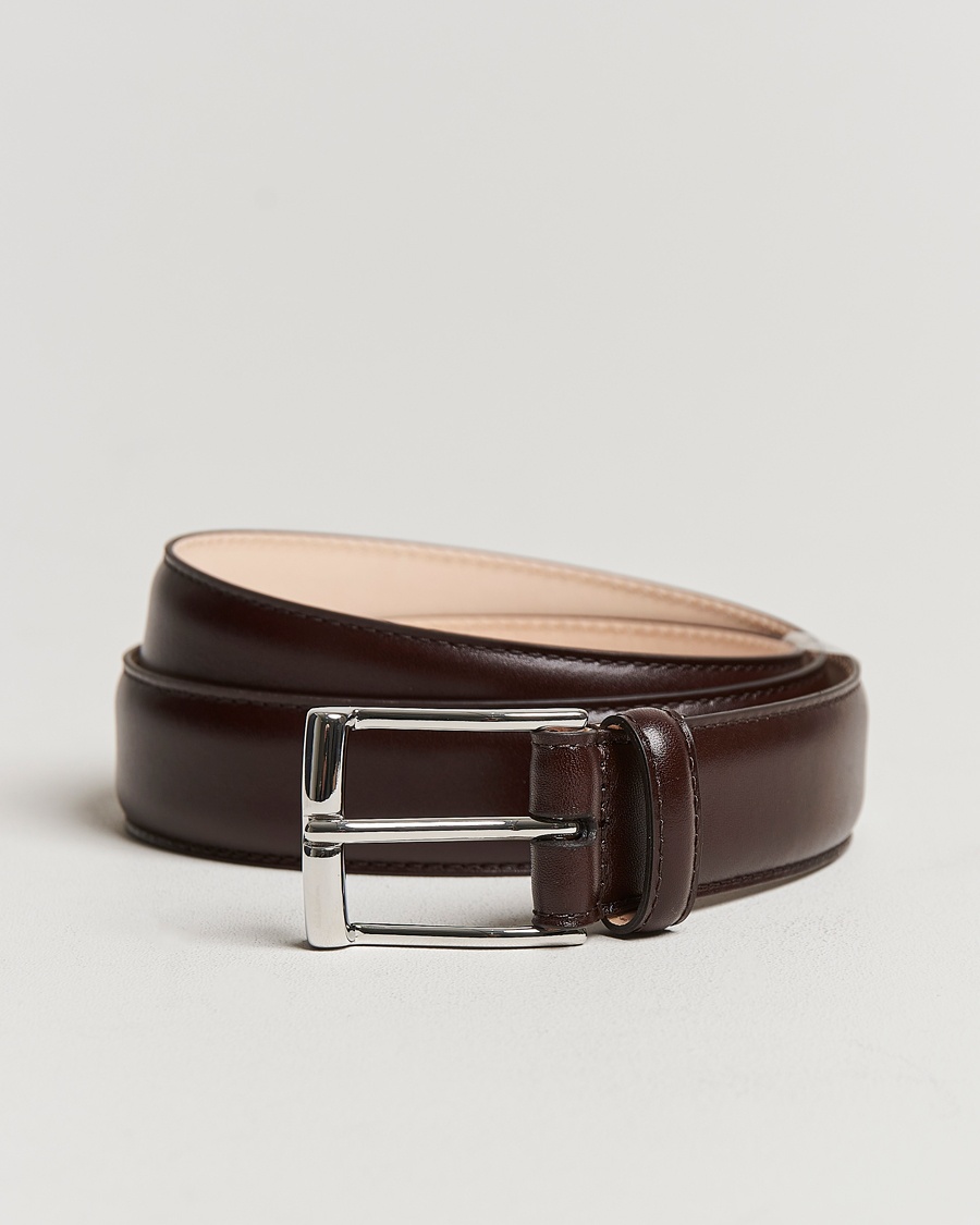  Belt 3,2 cm Dark Brown Calf