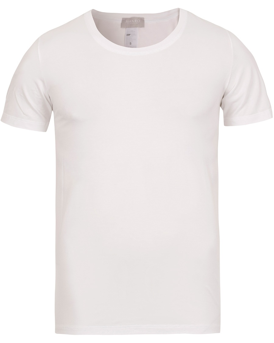  Cotton Superior C-Neck T-Shirt White