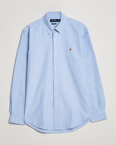 Herr | Preppy Authentic | Polo Ralph Lauren | Custom Fit Shirt Oxford Blue