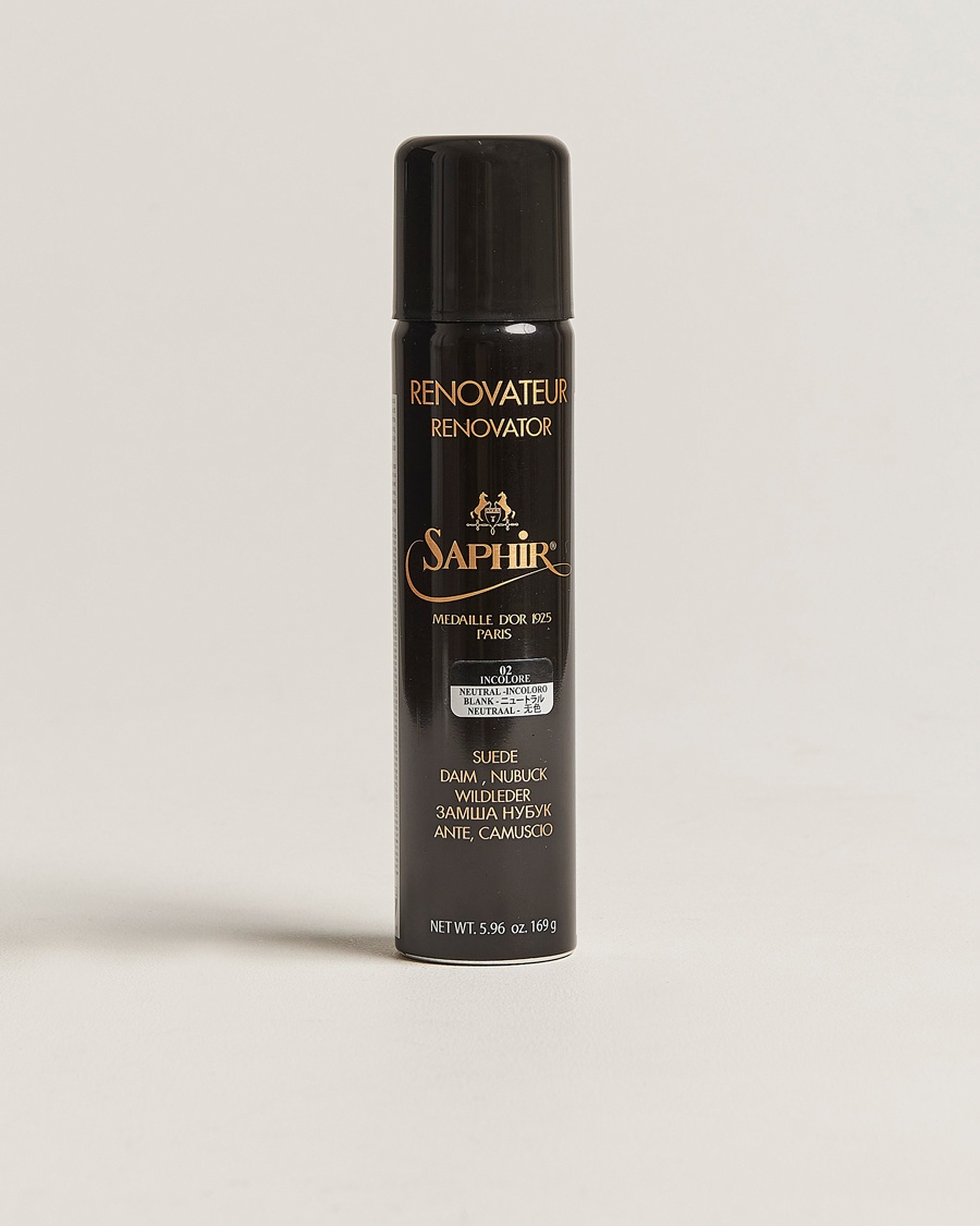Saphir Medaille d'Or Renovateur Suede 250 ml Spray Neutral – Transparent