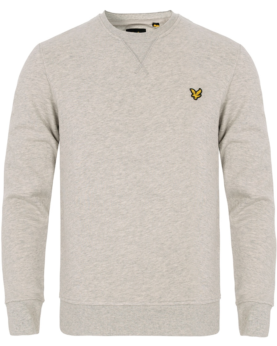  Crew Neck Sweatshirt Light Grey Marl