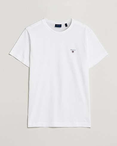 Herr | Kortärmade t-shirts | GANT | The Original Solid Tee White