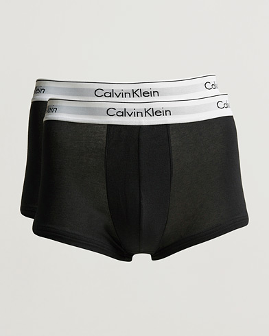 Herr |  | Calvin Klein | Modern Cotton Stretch Trunk 2-Pack Black