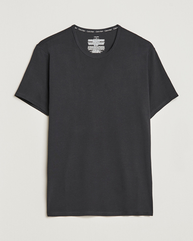 Herr | T-Shirts | Calvin Klein | Cotton Crew Neck Tee 2- Pack Black