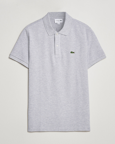 Herr |  | Lacoste | Slim Fit Polo Piké Silver Chine