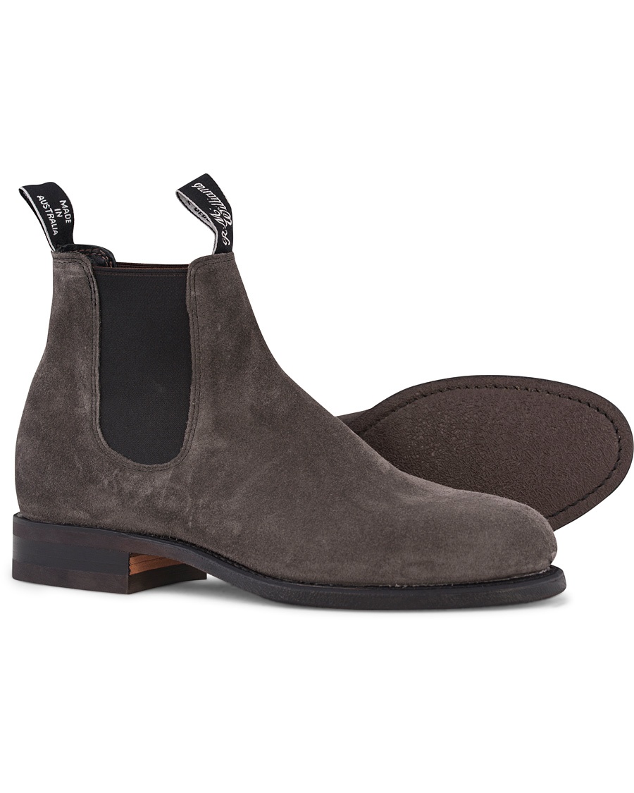  Wentworth G Boot Suede Whisper Grey