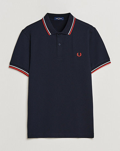 Herr |  | Fred Perry | Twin Tip Polo Navy