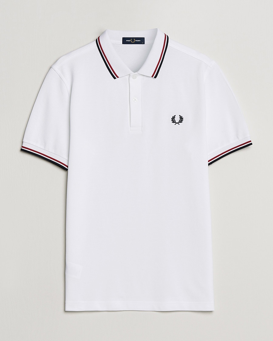  Twin Tipped Polo Shirt White