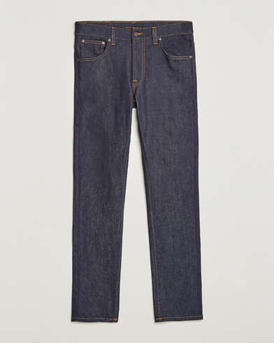 Herr | Nya produktbilder | Nudie Jeans | Lean Dean Organic Slim Fit Stretch Jeans Dry 16 Dips