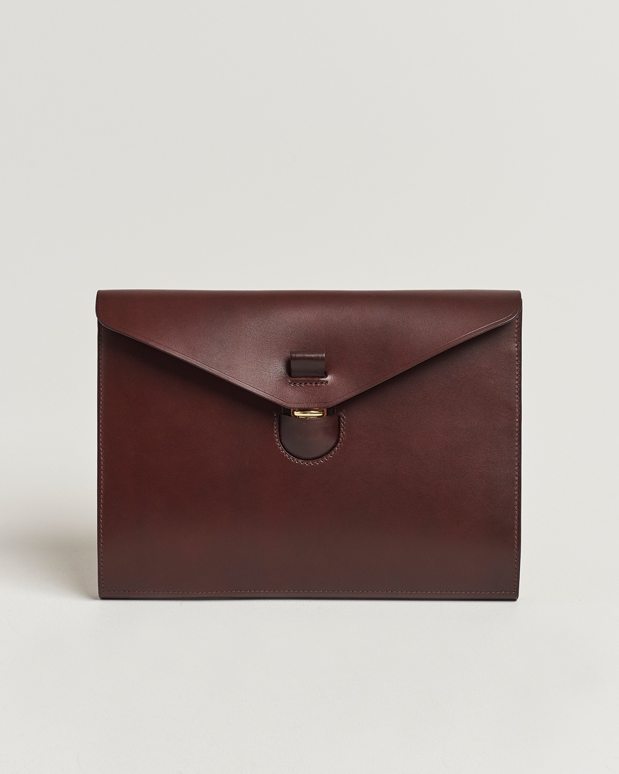 Herr | Portföljer | Tärnsjö Garveri | TG1873 Portfolio Dark Brown