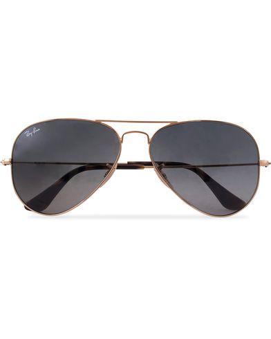 Pilotsolglasögon |  0RB3025 Aviator Sunglasses Gold/Grey