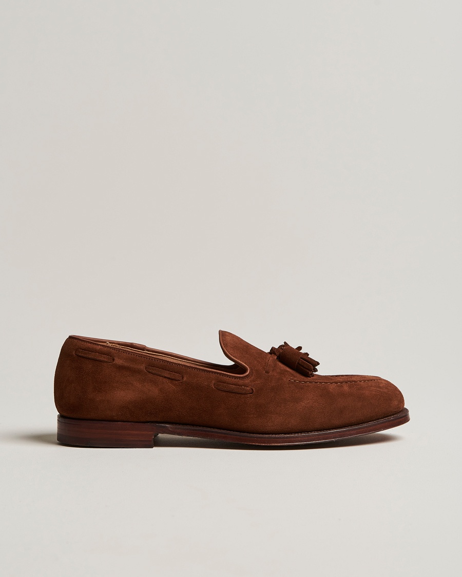 Crockett & Jones Cavendish Tassel Loafer Polo Suede