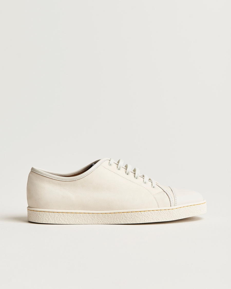  Levah Sneaker Chalk Velveteen Calf