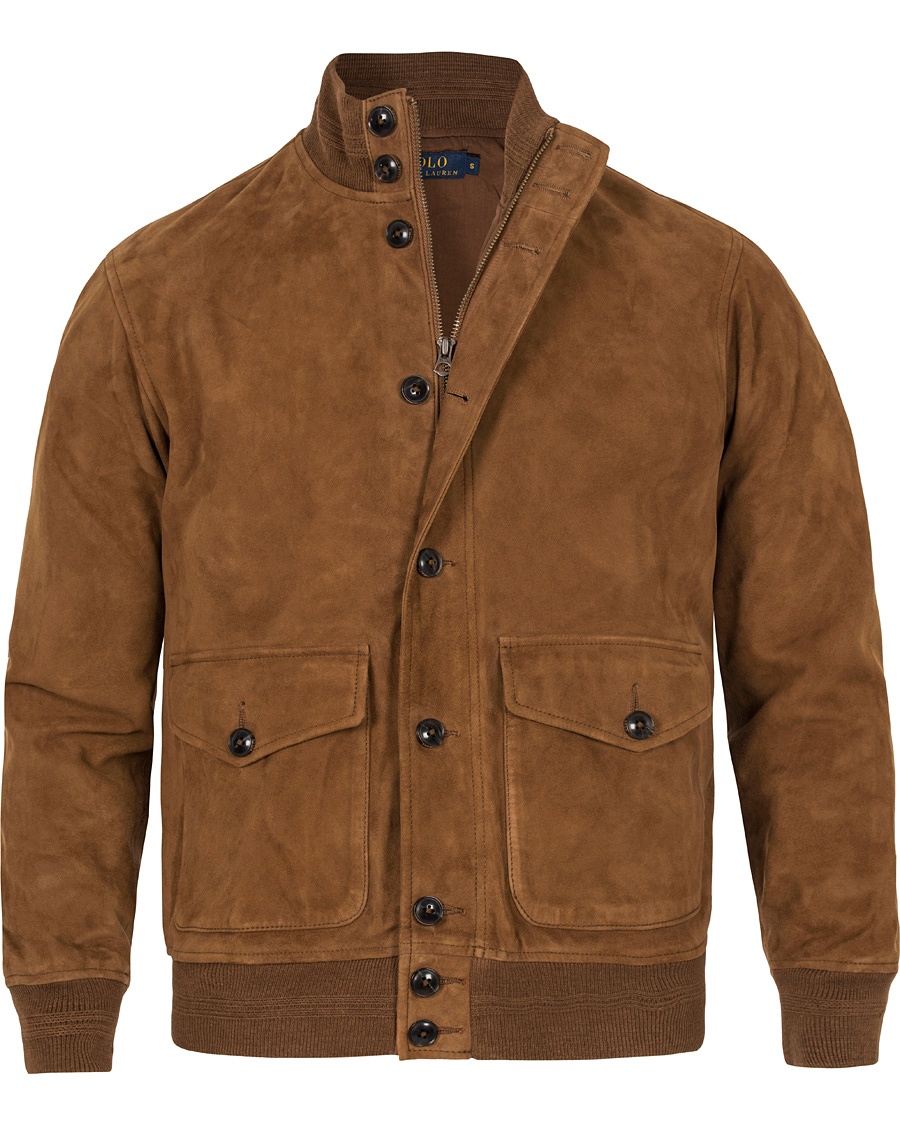  Skeet Suede Jacket Santa Ana Snuff