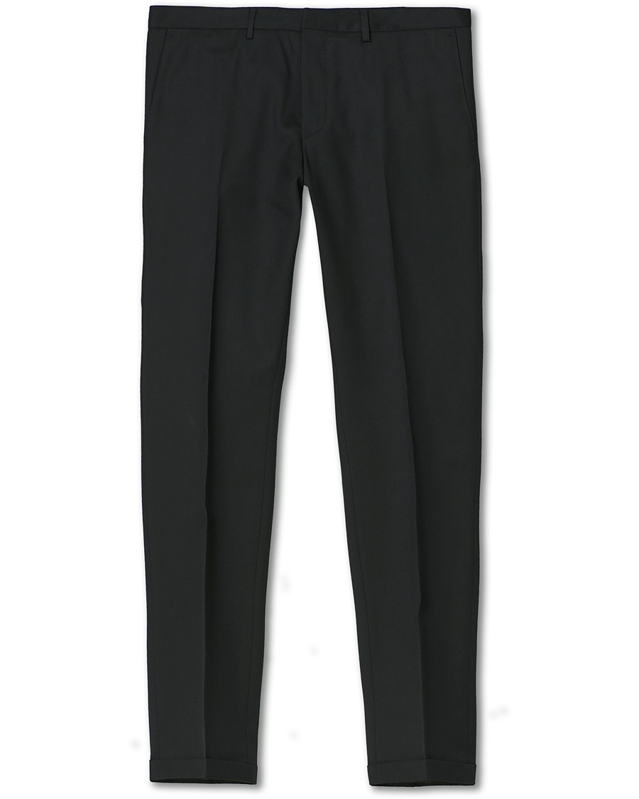 Herr | Gamla produktbilder | BOSS BLACK | BOSS Wave Slim Fit Wool Trousers Black