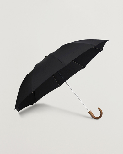 Herr | Möt Regnet Med Stil | Fox Umbrellas | Telescopic Umbrella Black
