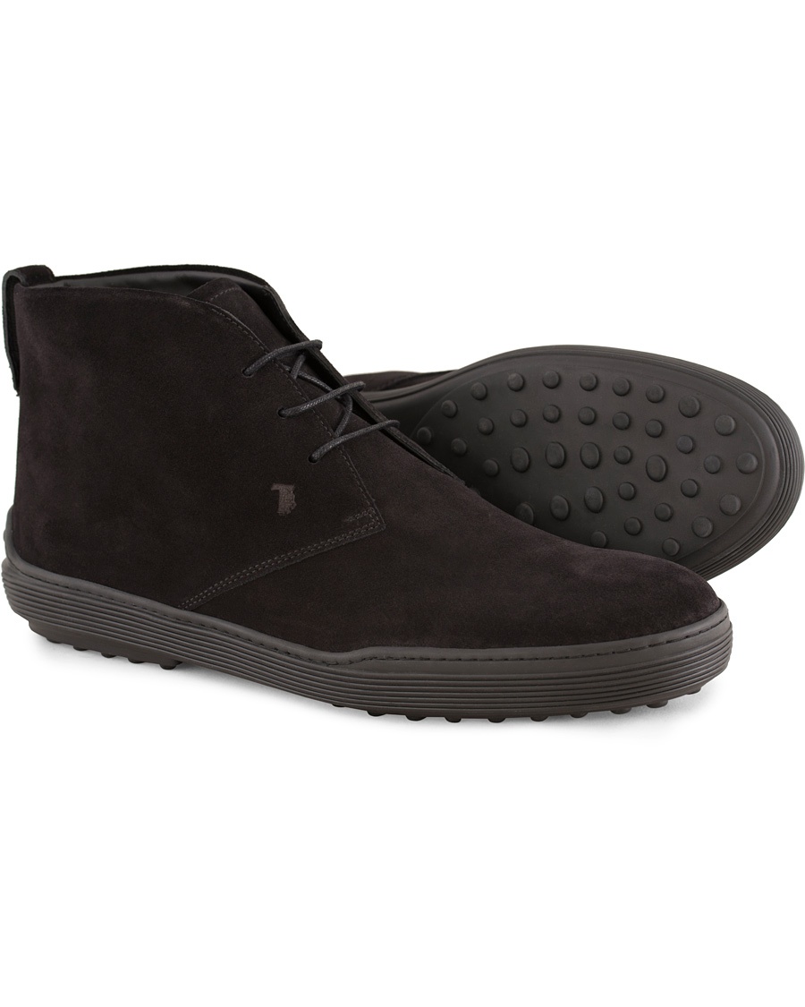  Polacco Mid Sneaker Black Suede