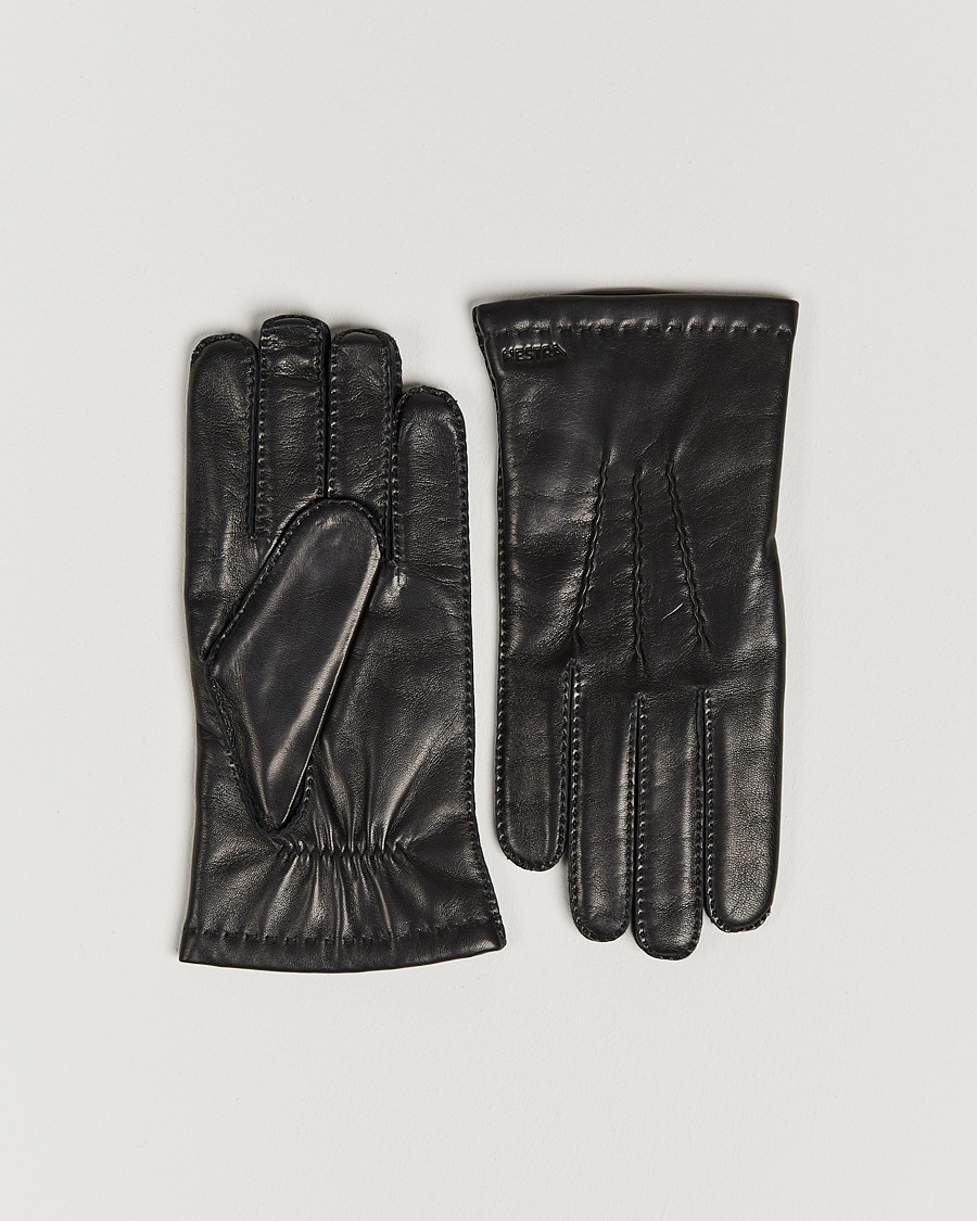 Hestra Edward Wool Lined Glove Black – Svart